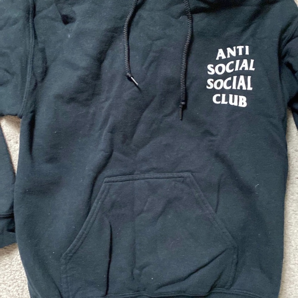 Anti social social club hoodie